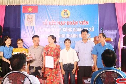 Triển khai hiệu quả công tác phát triển đoàn viên, thành lập công đoàn cơ sở