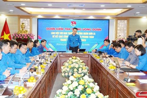 Kiểm tra công tác đoàn và phong trào thanh thiếu nhi năm 2023