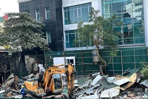 Hai Bà Trưng (Hà Nội): Cưỡng chế thu hồi đất tại đầu ngõ 27 phố Đại Cổ Việt