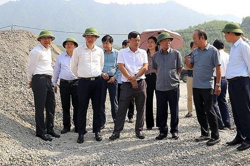 Phú Thọ: Chủ tịch UBND tỉnh kiểm tra một số dự án công trên địa bàn huyện Yên Lập
