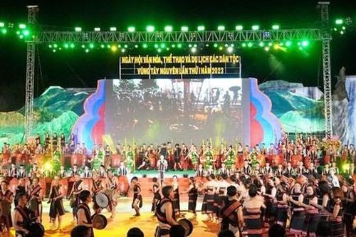 Khai mạc Ngày hội văn hóa các dân tộc vùng Tây Nguyên