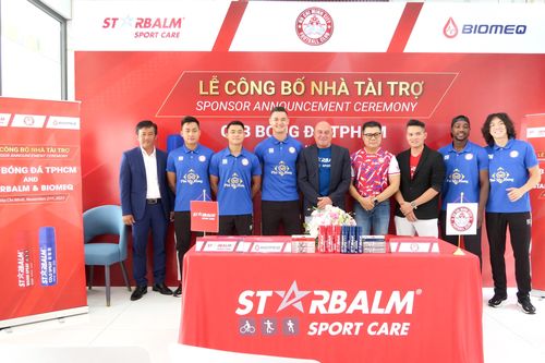 Câu lạc bộ TPHCM có thêm nhà tài trợ đến từ Tập đoàn dược Hà Lan