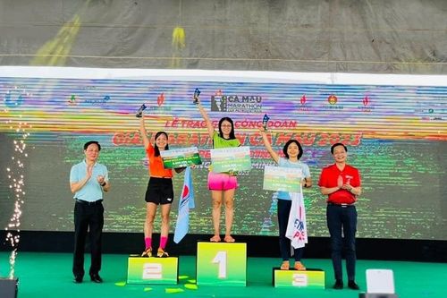 VĐV PVFCCo đạt thành tích cao tại giải chạy Marathon Cà Mau 2023