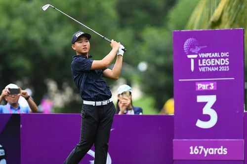 Cuộc đối đầu thú vị của Nguyễn Anh Minh và huyền thoại golf thế giới Michael Campbell