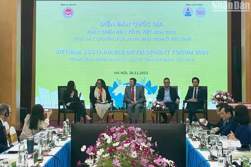 Diễn đàn quốc gia về Phát triển bền vững Việt Nam 2023: Thúc đẩy chuyển dịch xanh, bao trùm ở Việt Nam