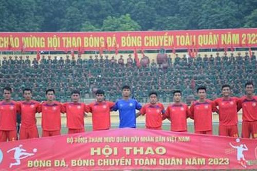 Đội Quân khu 5 vô địch bóng đá toàn quân năm 2023