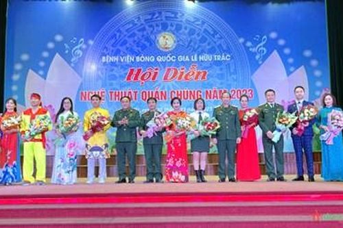 Bệnh viện Bỏng Quốc gia Lê Hữu Trác tổ chức Hội diễn Nghệ thuật quần chúng