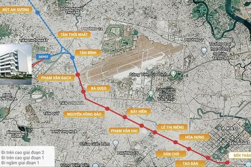 Tiến độ dự án metro số 2 TPHCM hiện ra sao?