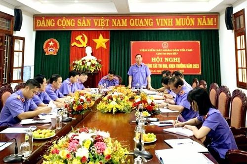 Cụm thi đua số 7 ngành KSND: Tổng kết công tác thi đua, khen thưởng năm 2023