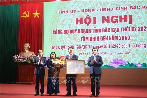 Hội nghị công bố quy hoạch tỉnh Bắc Kạn
