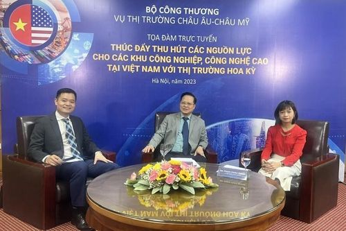 Thu hút nguồn lực từ Hoa Kỳ cho khu công nghiệp, công nghệ cao