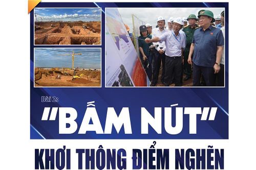 Megastory: Quyết sách gỡ khó cho siêu dự án: Bài 2: 'Bấm nút' khơi thông điểm nghẽn