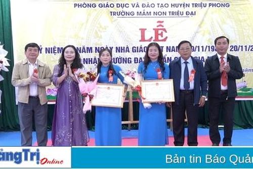 Trường Mầm non Triệu Đại nâng cao chất lượng nuôi dưỡng, chăm sóc, giáo dục trẻ