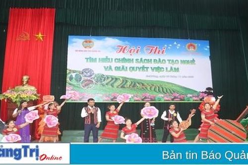 Hội thi Tìm hiểu chính sách đào tạo nghề và giải quyết việc làm cho lao động nông thôn