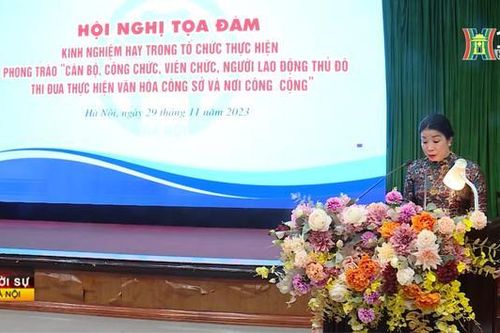 Văn hóa công sở tạo nền móng cho hành chính chuyên nghiệp