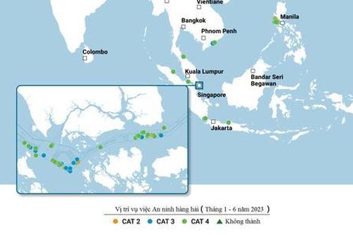 Bộ Tư lệnh Cảnh sát biển khuyến cáo tàu thuyền cảnh giác khi qua một số khu vực