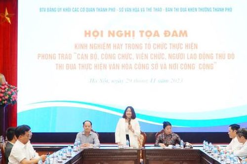 Xây dựng văn hóa công sở và nơi công cộng: Cách làm hay, kinh nghiệm quý