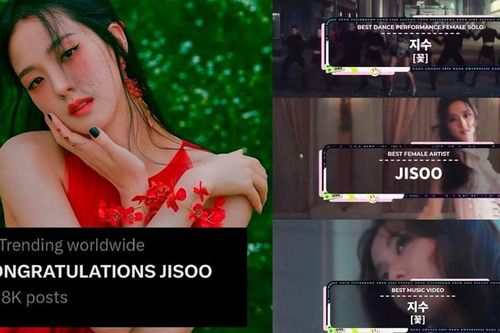 Jisoo Blackpink đứng đầu 'trend' toàn cầu khi trở thành Nghệ sĩ solo được trao giải nhiều nhất tại 'MAMA 2023'