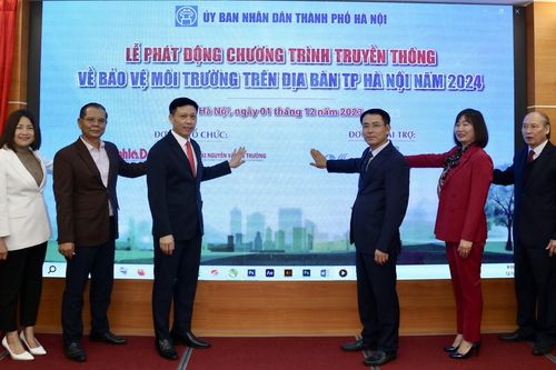 Hà Nội phát động chương trình truyền thông về bảo vệ môi trường năm 2024