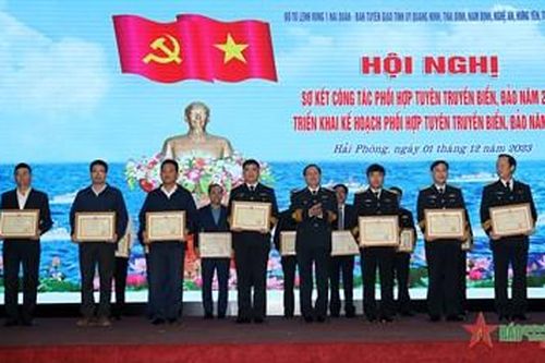 Vùng 1 Hải quân: Triển khai nhiệm vụ công tác phối hợp tuyên truyền biển, đảo năm 2024