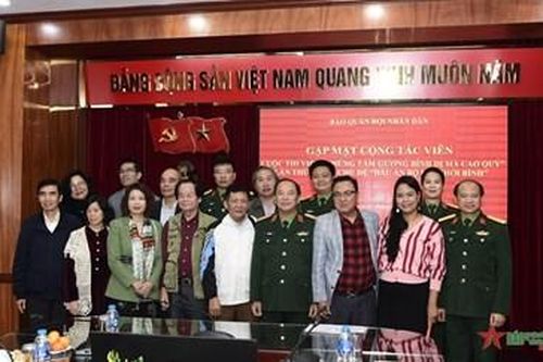 Gặp mặt cộng tác viên Cuộc thi viết 'Những tấm gương bình dị mà cao quý' lần thứ 15