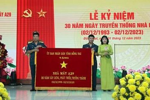 Nhà máy A29 kỷ niệm 30 năm Ngày truyền thống