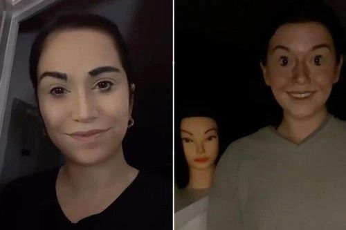 Phát cuồng trend trang điểm 'thung lũng kỳ lạ' giống robot kinh dị