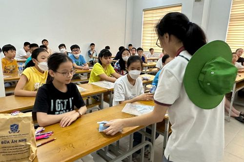 Vào 'guồng quay' ôn thi tuyển lớp 6 trường chất lượng cao