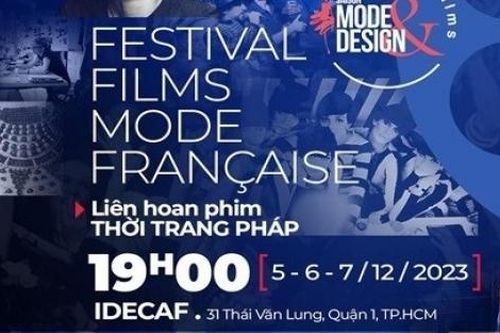 Chương trình 'Liên hoan phim thời trang Pháp' tại TP. Hồ Chí Minh