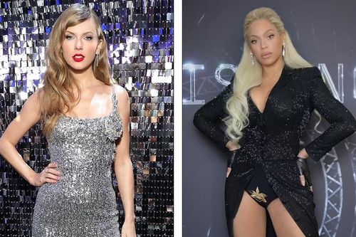 Beyonce mặc trang phục thêu chỗ nhạy cảm ra mắt phim, Taylor Swift tới ủng hộ