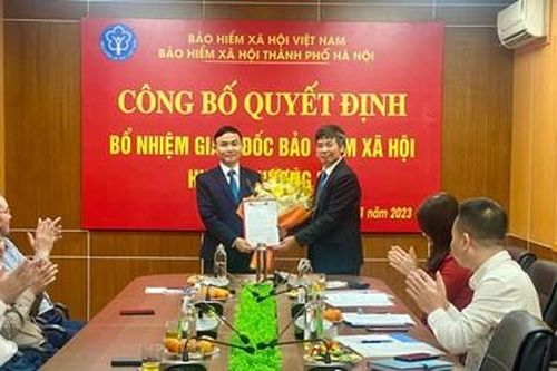 Trao Quyết định bổ nhiệm Giám đốc BHXH huyện Chương Mỹ