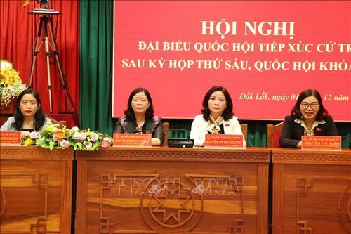 Cử tri tại Đắk Lắk quan tâm tới phát triển sản xuất, đầu tư hạ tầng, an sinh xã hội