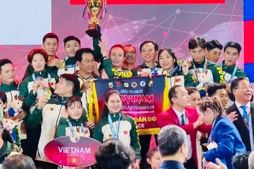Tuyển vovinam Việt Nam xếp nhất giải vô địch thế giới lần 7-2023 với 18 HCV