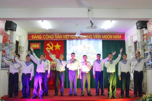 Lữ đoàn 955: Thi các bài hát quy định năm 2023