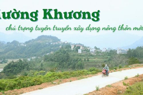 Mường Khương chú trọng tuyên truyền xây dựng nông thôn mới