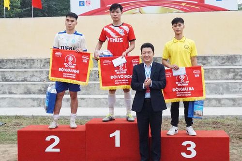 Trường Đại học Khoa học vô địch Giải bóng đá nam sinh viên toàn quốc bảng Thái Nguyên