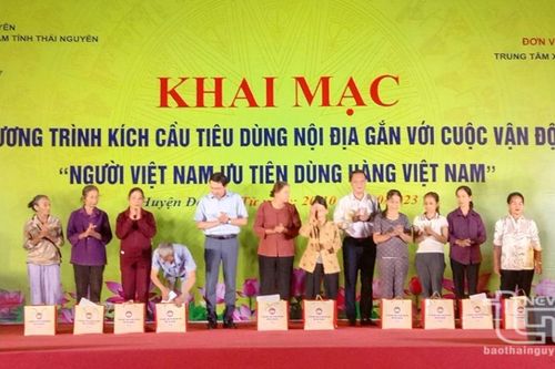 Thái Nguyên: Đa dạng hóa các hoạt động xúc tiến thương mại đưa hàng Việt về nông thôn, miền núi