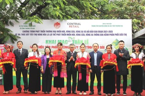 Khai mạc 'Tuần lễ giới thiệu sản phẩm nông, thủy sản tỉnh Yên Bái năm 2023'