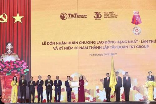 T&T Group đón nhận Huân chương Lao động hạng Nhất lần thứ 3 và kỷ niệm 30 năm thành lập