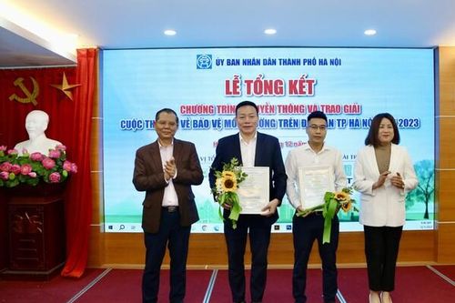 Tạp chí Kinh tế Môi trường giành giải Nhì cuộc thi viết về Bảo vệ môi trường TP.Hà Nội 2023