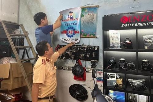 Đồng loạt kiểm tra các tiệm sửa xe để kéo giảm tình trạng đua xe trái phép