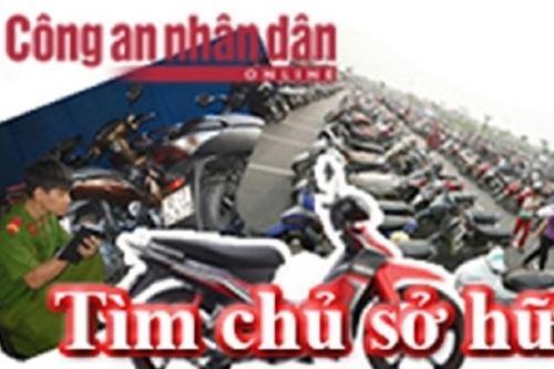 Công an phường Thịnh Liệt tìm chủ sở hữu xe Honda Wave