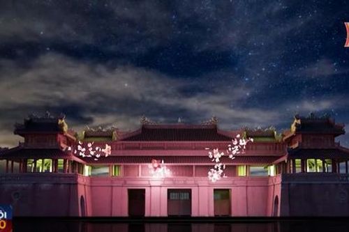Ảo diệu trình diễn ánh sáng 'Huế by light' Việt - Pháp