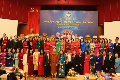 Nhân sự Chủ tịch, Phó Chủ tịch Hội Bảo vệ quyền trẻ em Việt Nam khóa IV, nhiệm kỳ 2023 – 2028
