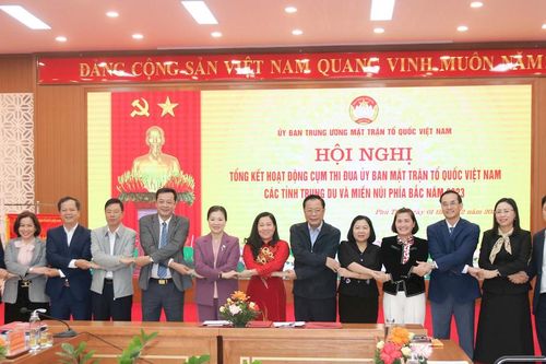 BẢN TIN MẶT TRẬN: Tổng kết Cụm thi đua Mặt trận các tỉnh Trung du và miền núi phía Bắc năm 2023