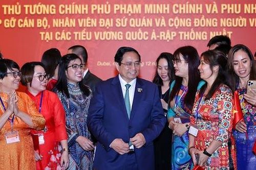 Thủ tướng Phạm Minh Chính: Mong cộng đồng kiều bào tại UAE ngày càng lớn mạnh