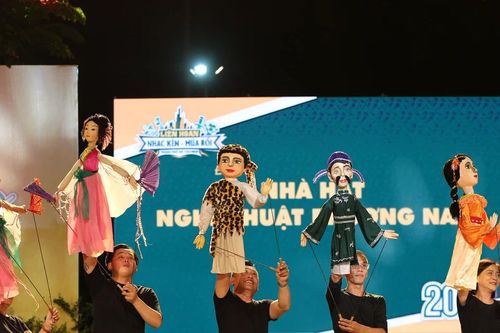 Tưng bừng lễ khai mạc Liên hoan Nhạc kèn và Liên hoan Múa rối năm 2023