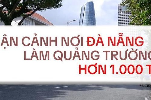 Cận cảnh khu vực Đà Nẵng sẽ làm quảng trường trung tâm hơn 1.000 tỷ