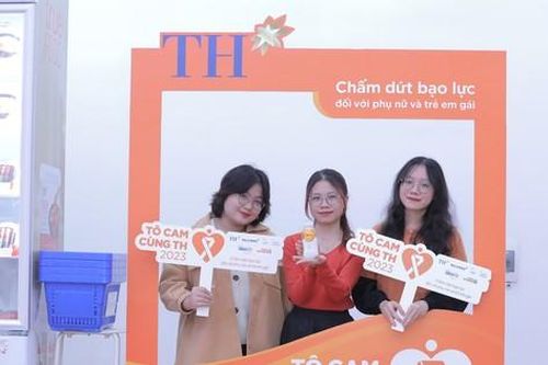 'Tô cam cùng TH 2023 - Chung tay vì hạnh phúc đích thực của phụ nữ và trẻ em Việt Nam'