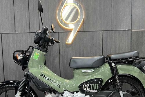 Xe máy tí hon Honda Cross Cub 110 nhập Trung Quốc giá đắt ngang SH